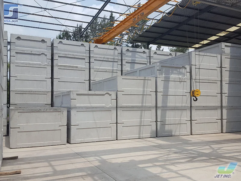 planta de tratamiento prefabricada de concreto en culiacan